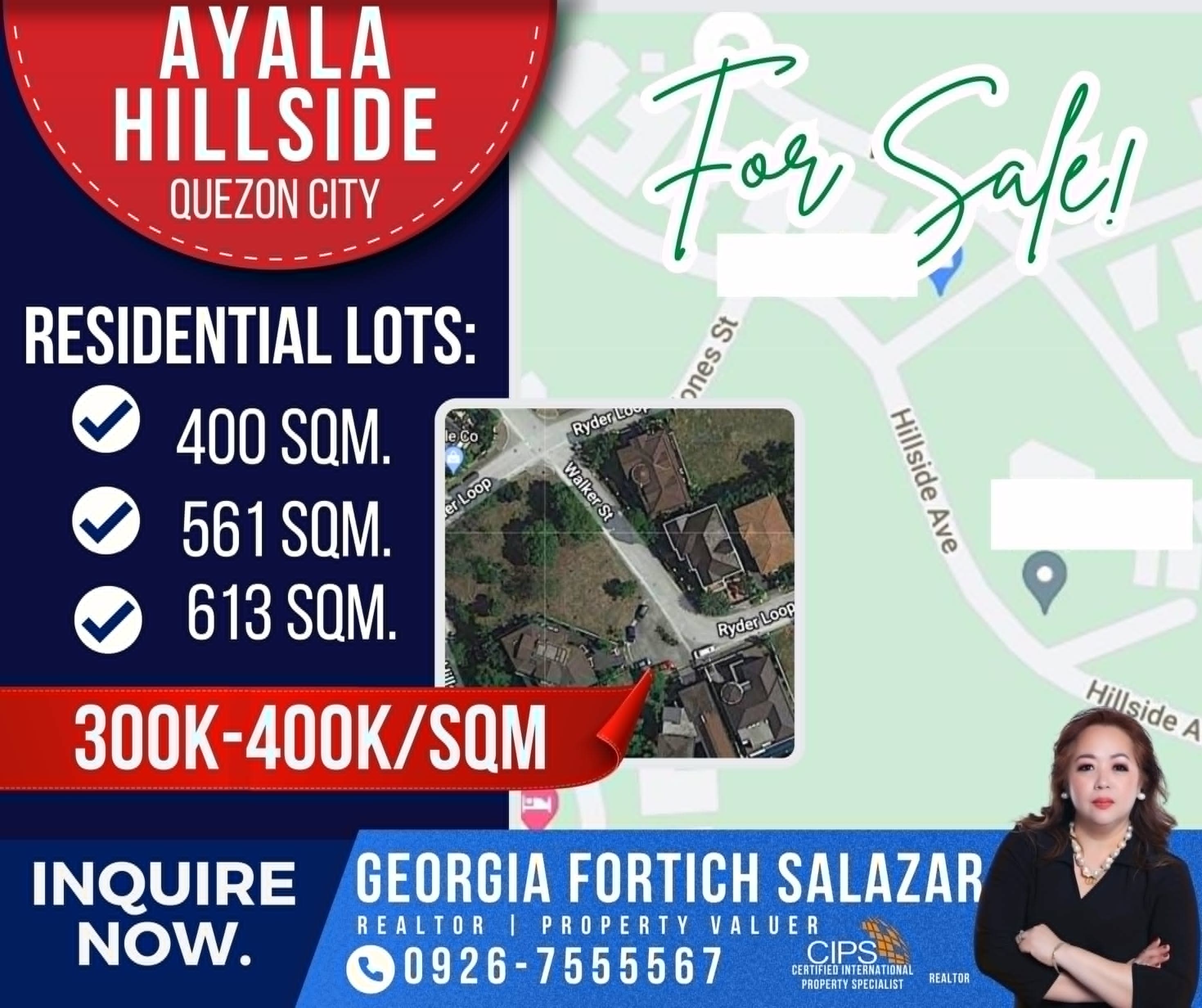 AYALA HILLSIDE LOTS FOR SALE